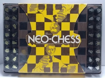 Vintage Neo Chess Chessboard By Alex Randolph Unique 3M 1972 Complete - Image 1 of 4