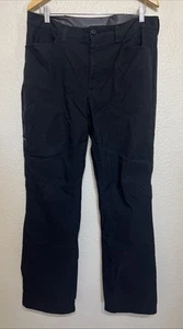 Pantalones Eddie Bauer para Hombres 36x32 Negros Forrados de Vellón Tecnología Exterior Caminata Escalada Básicos - Imagen 1 de 7