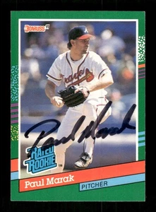 1992 Donruss serie 2 413 Paul Maruk autografo firmato rated rookie MZ BX - Foto 1 di 2