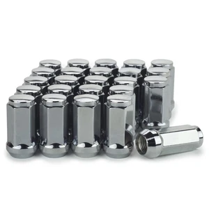 10 Lug Nuts Long Bulge Acorn 9/16-18 1.75" Tall Chrome - Picture 1 of 1