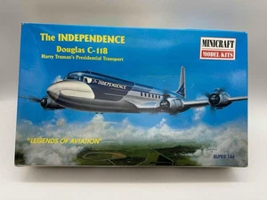 1999 Minicraft 1/144 Douglas C-118 Truman The Independence Sealed Bags 14447 DS - Picture 1 of 8