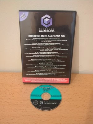 Nintendo GameCube Interactive Multi Game Demo Disc July 2004 PAL. RARE. - Image 1 of 4