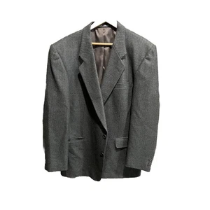 Pierre Balmain Paris Dark Green Wool Alpaca Blend Sports Blazer Jacket Size 46 - Picture 1 of 6