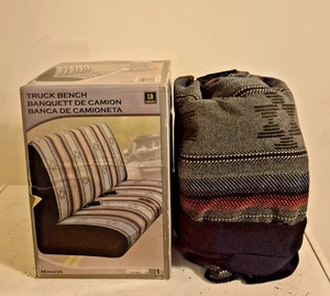 Vintage Saddleman Mohave Truck Bench Seat Cover- Mohave Grey - Picture 1 of 6