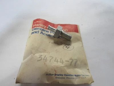 Tornillos de montaje de ventilación de cárter genuinos NOS Harley Davidson 34744-77 Foto 1 de 2