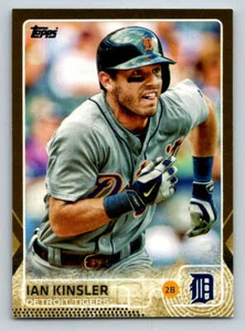 2015 Topps Gold #92 Ian Kinsler /2015 (ref 203755) - Picture 1 of 2