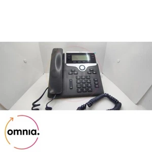 TELEFONO VOIP CISCO CP-7841 USATO NERO PoE CISCO CP 4 LINEE - Foto 1 di 2