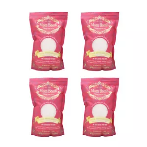 Mom Bomb Pink Himalayan Bath Soaks 3 lbs. of Pure Tranquility (4 Pack) - Picture 1 of 9