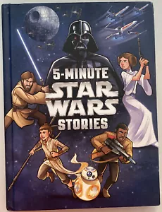 5-MINUTE STAR WARS STORIES Hardcover Childrens Book Disney Illustrated 2017 - Picture 1 of 5