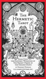 La baraja de tarot hermética de Godfrey Dowson con folleto de 70 páginas USGS - Imagen 1 de 8