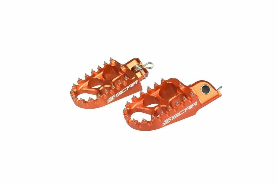 KTM FREERIDE E 2012-2014 Scar Orange Evolution Racing Footpegs S5585OR Foto 1 de 1
