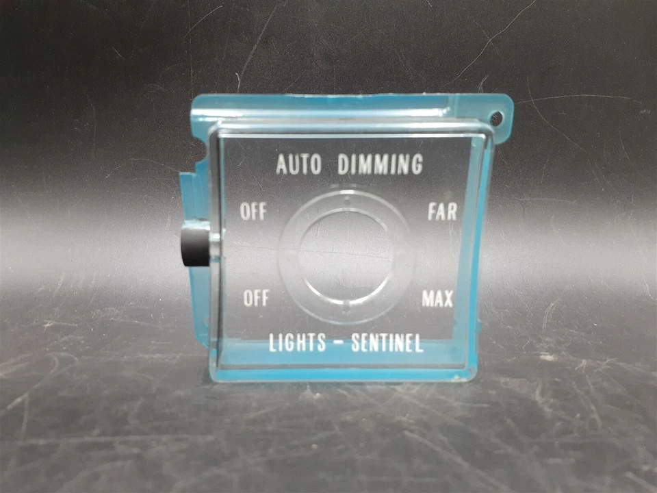 67 68 Cadillac Dash Light Switch Lens w. Auto Dimming & Twilight Sentinel NOS - Image 1 of 1