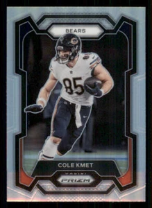 2023 Panini Prizm Prizms Silver #49 Cole Kmet - Picture 1 of 2