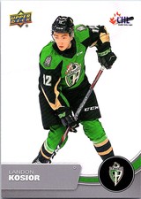 2021-22 Upper Deck CHL Base Landon Kosior Prince Albert Raiders #31 Bx60