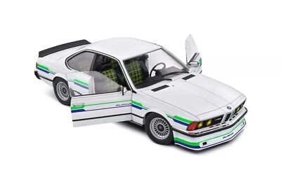 BMW ALPINA B7 TURBO E24 Bianco Verde Blu Lanes SOLIDO S1810303 1:18 LHD - Immagine 1 di 4
