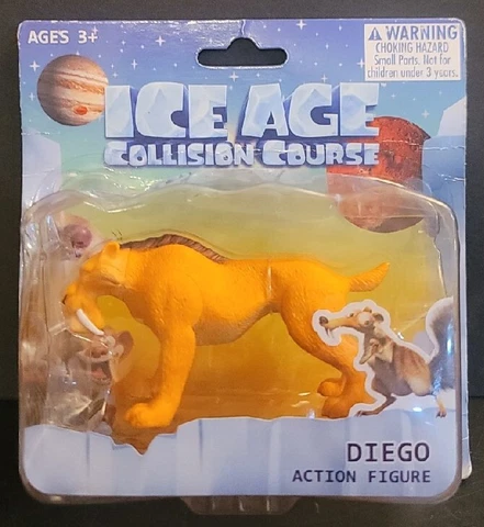 Ice Age Collision Course Diego Action Figure Sabretooth 2016 Toy Figure NIB Cover