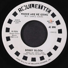 BOBBY BLOOM: where are we going ROULETTE 7" Single 45 RPM