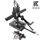 Krace Rearset CNC Foot Pegs Brake Shift Pedals For Ducati STREETFIGHTER 848 1100