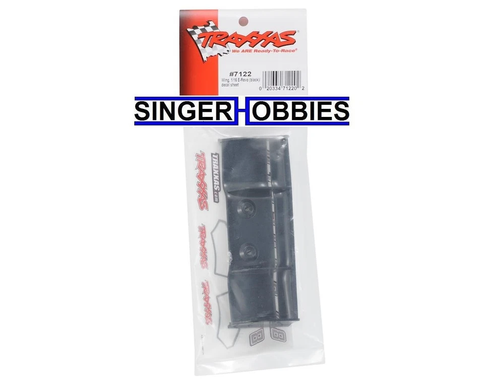 Traxxas Black Wing 1/16 E-revo VXL 7122 TRA7122