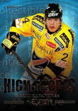 2013-14 Finnish Cardset High Scores #7 Sami Kapanen