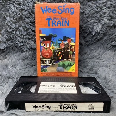 Wee Sing Presents The Train Sing-A-Long Kids VHS Tape 1993 Charming Chug-A-Long - Image 1 of 4