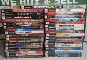 Playstation 2 Games Lot of 70 Untested - Picture 1 of 3