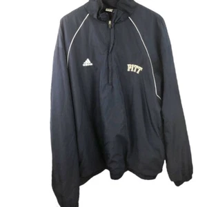 Adidas Mens University Of Pittsburgh Panthers Fleece Jacket PITT 2XL XXL Blue - Imagen 1 de 6
