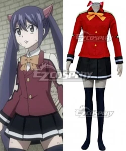 Fairy Tail Tenrou Island Arc Wendy Marvell Dress Halloween Party Cosplay Costume - Picture 1 of 5