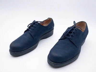 Robert Clergerie Scarpe Stringate Donna In Pelle Blu Taglia 41 EU Art. 4805-30 - Immagine 1 di 4