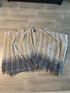 Steve Madden Woven Ruana Wrap Shawl Poncho | One Size | NWOT - Picture 1 of 6