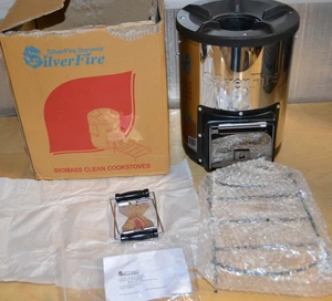 Silver Fire SURVIVOR Estufa de Cocina Camping Exterior Supervivencia Bug Out Silverfire - Imagen 1 de 19
