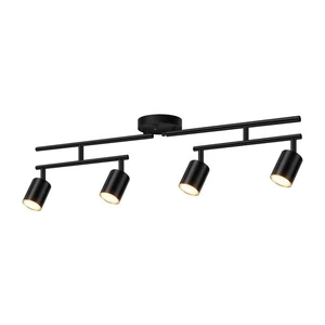 Track Lighting Kit, LED Track Lighting Fixtures Ceiling, 30" Black Ceiling Sp... - Picture 1 of 9