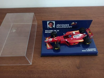 MINICHAMPS 1/43 F1 WILLIAMS FW20 MECACHROME VILLENEUVE World Champion 1997 - Immagine 1 di 4