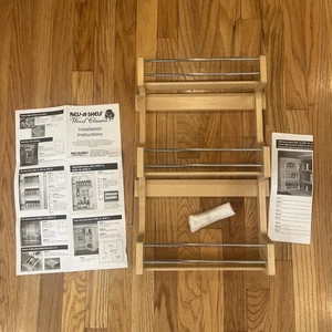 Rev-A-Shelf 15" Kitchen Cabinet Door Mounted 3-Shelf Storage Spice Rack, 4SR-15 - Picture 1 of 6