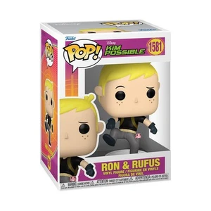 Funko POP! Disney: Kim Possible - Ron Stoppable With Rufus - C (Importación USA) - Imagen 1 de 8