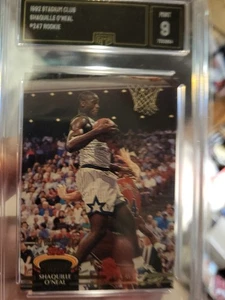 1992 Stadium Club Shaquille O'Neal #247 Rookie - Picture 1 of 4