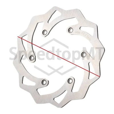 Rear Brake Disc For HUSQVARNA TC125 TE125 (2T)  FE250 FC250(4T) TC250 (2T) 14-15 - Image 1 of 4