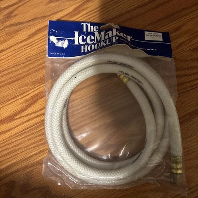 Conexión para máquina de hielo NDA | Línea trenzada de polietileno 1/4 x 1/4 NUEVA 6’ 6 pies Foto 1 de 3