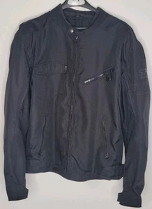 EUC Speed And Strength Dead Center Padded Stealth Motorcycle Jacket Black Men XL - Picture 1 of 17
