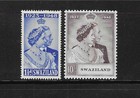 SWAZILAND MNH 1948 GEORGE VI SIVER WEDDING SET SCOTT 48-9