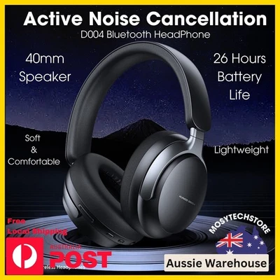 D004  ANC Headphone Bluetooth Earphone ANC Earpiece - Image 1 of 4