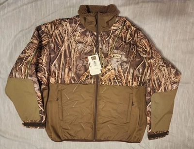 Drake Waterfowl LST Guardian Flex DoubleDown Eqwader Full Zip RealtreeMax-7  3XL - Image 1 of 4