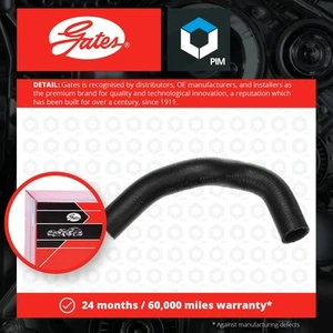 Radiator Hose fits MERCEDES 320 3.2 Lower 92 to 93 M104.992 Coolant Gates New - Picture 1 of 2