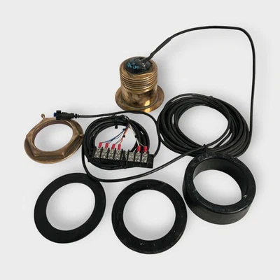 Garmin Airmar B164-20-8G 010-11010-20 Tilted Element 1000w Thru Hull 8-Pin Blue - Image 1 of 4