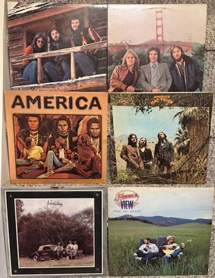 AMERICA Vinyl Albums '71-'82 33RPM Warner Bros. LP's Complete Your Set, U Pick 1 - Image 1 of 4