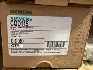 SIEMENS CQD115 BREAKER 1POLE 15A 277V NEW IIN BOX READY TO SHIP - Picture 1 of 1