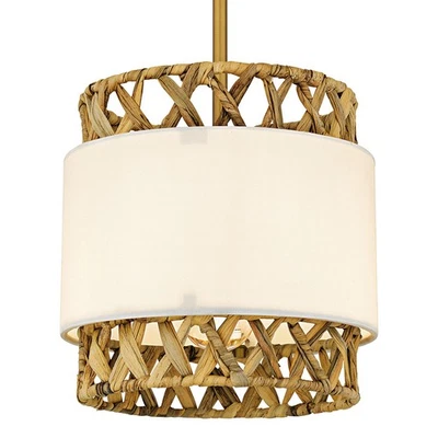 Quoizel KAT1510 Kate 10"W Mini Pendant - Gold - Image 1 of 4