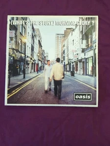 Oasis Whats the Story Morning Glory Vinyl. First Press. 1995. CR LP 189 - Picture 1 of 12