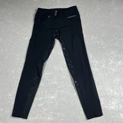 "Pantalones de equitación Romfh Breeches para mujer talla 26R entrepierna negra 26""" Foto 1 de 4