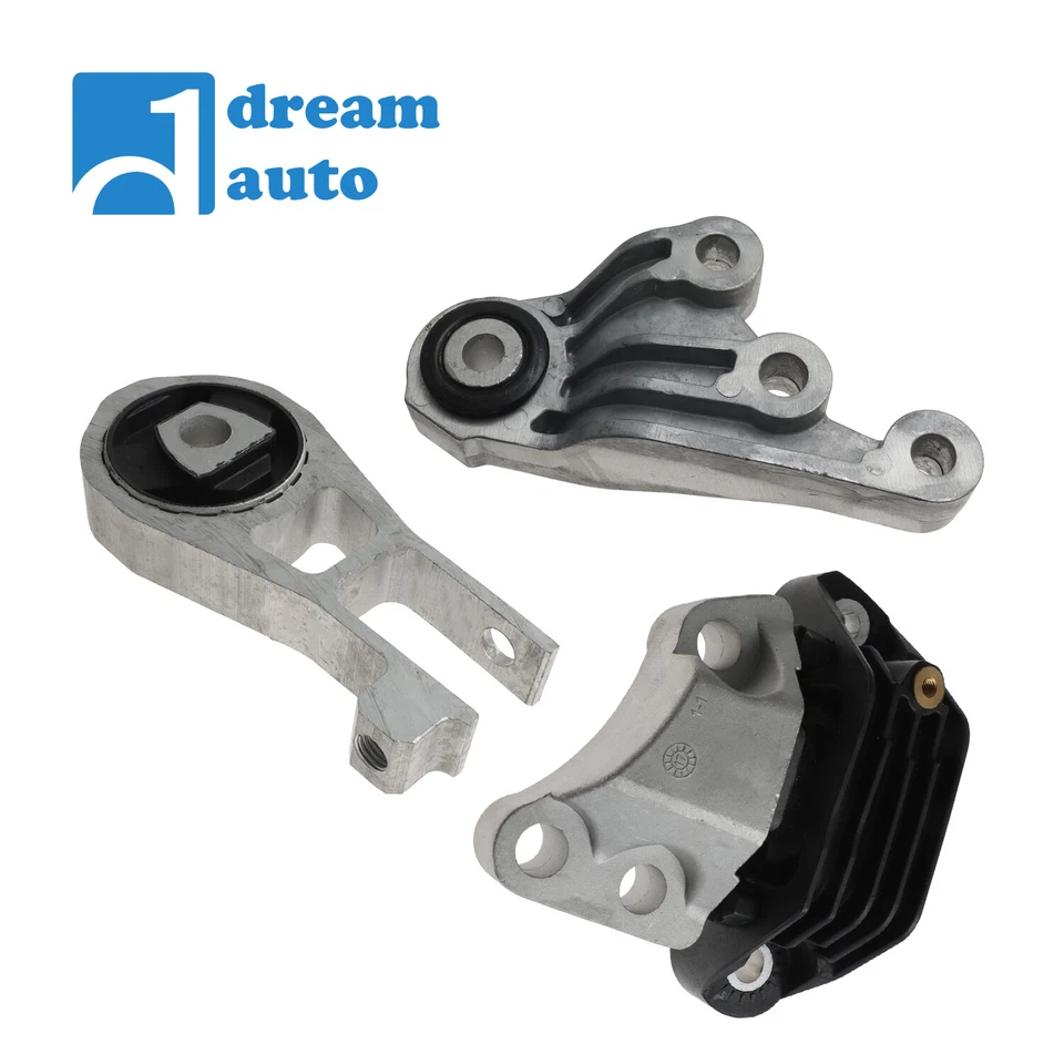 Set of 3 Aluminum Motor Mounts Fit for 2015-2018 Jeep Renegade 68257232AA - Image 1 of 4